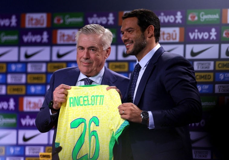 Ancelotti deja fuera a Neymar y a Rodrygo: «Tengo una conexión especial con Brasil»