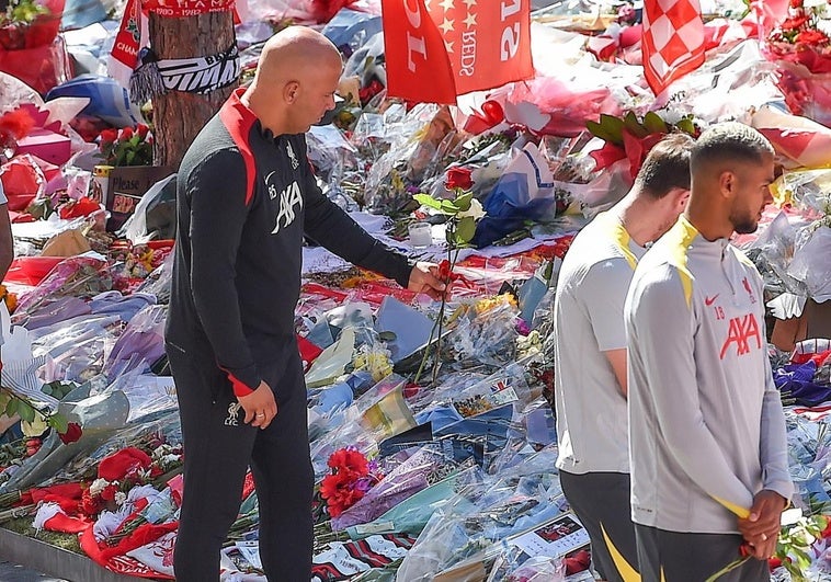 El Liverpool retira la camiseta de Diogo Jota: «Será para siempre el N.20 del club»