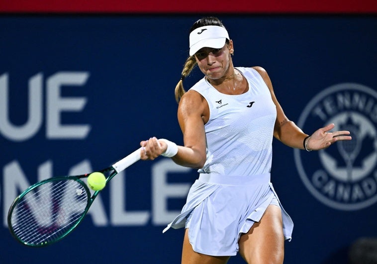 Jessica Bouzas empuja sus límites: en cuartos del WTA 1.000 de Montreal