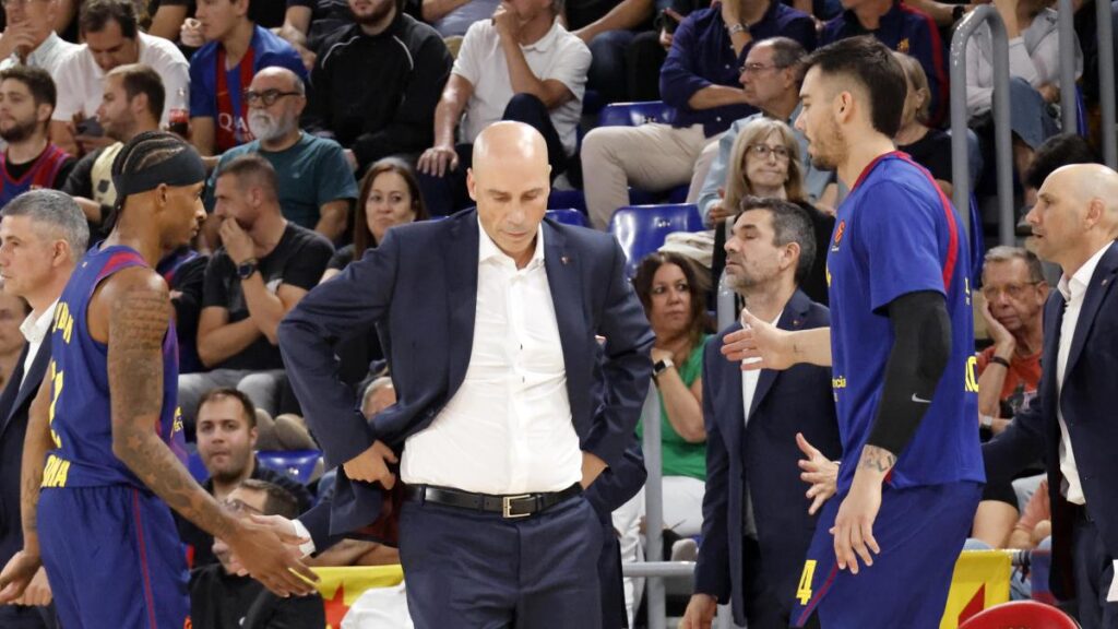 Tímida pañolada en el Palau tras una derrota vergonzosa ante el Zalgiris