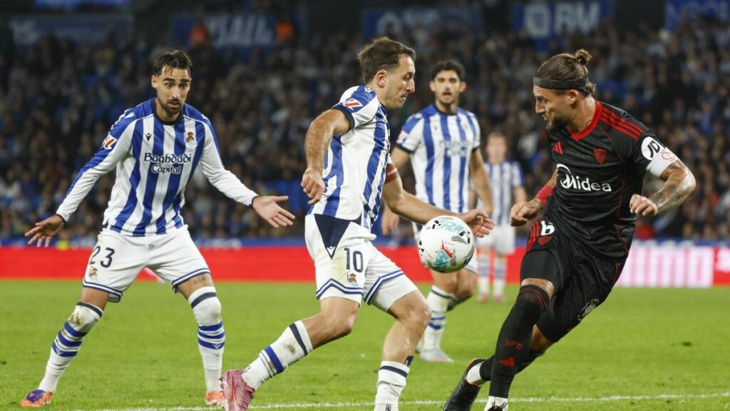 Gudelj, pionero al estrenar en LaLiga una cinta absorbeimpactos