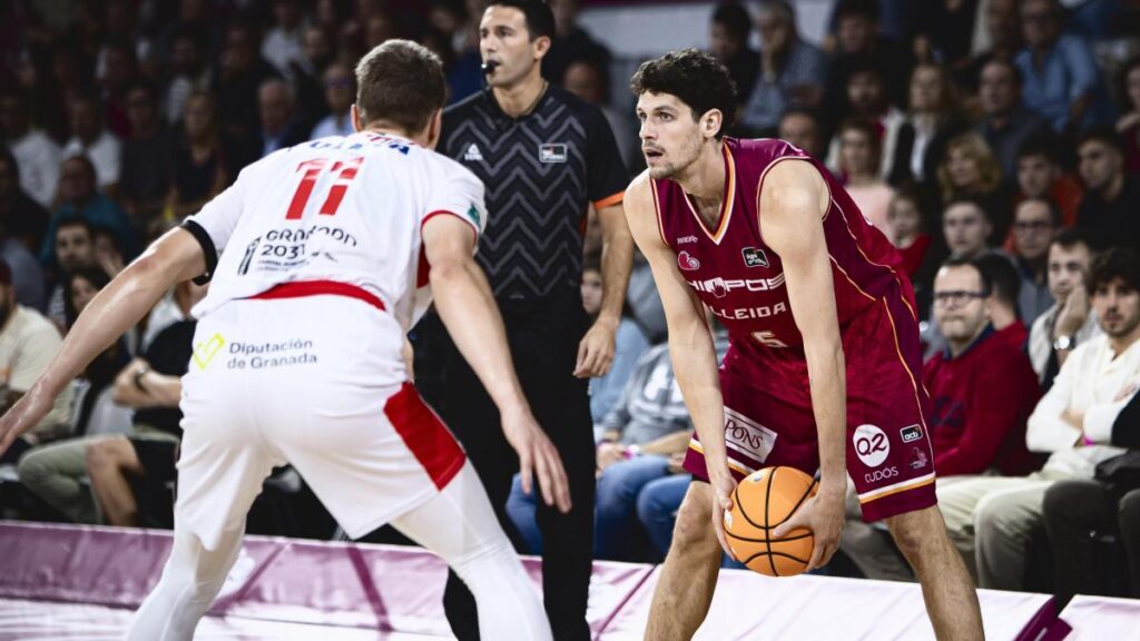 99-90: El Hiopos Lleida logra una trabajada victoria ante el Coviran Granada