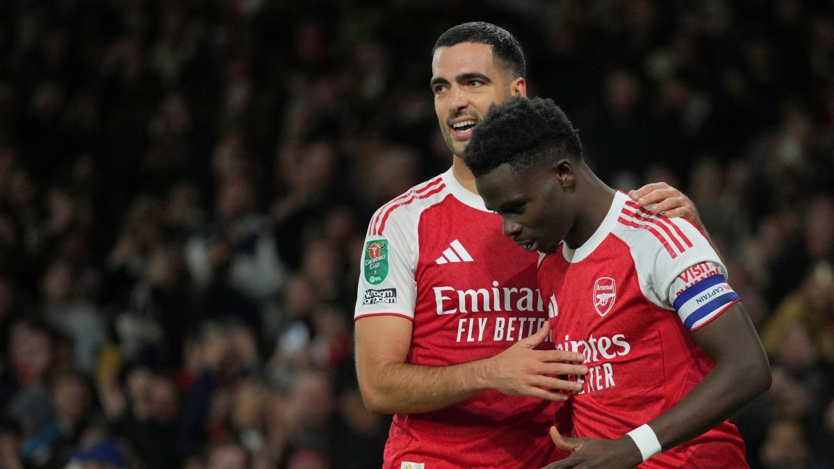 Martinelli descartado, Saliba duda; el Arsenal busca mantener su buena racha en Burnley.