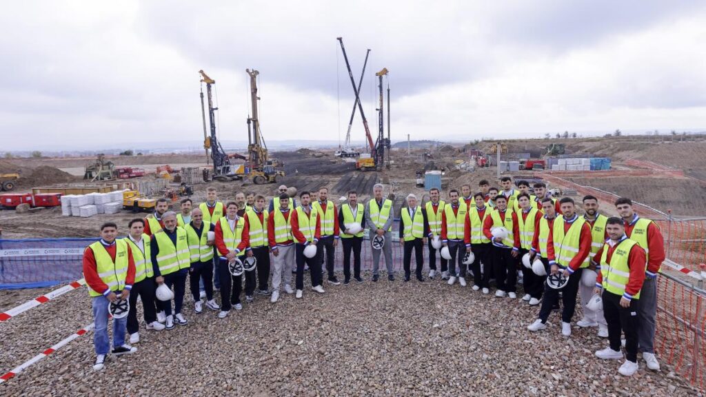 El Atlético hizo su primer viaje del Metropolitano a la Ciudad del Deporte