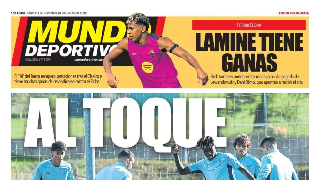 Portada de MD Bizkaia-Araba de hoy sábado