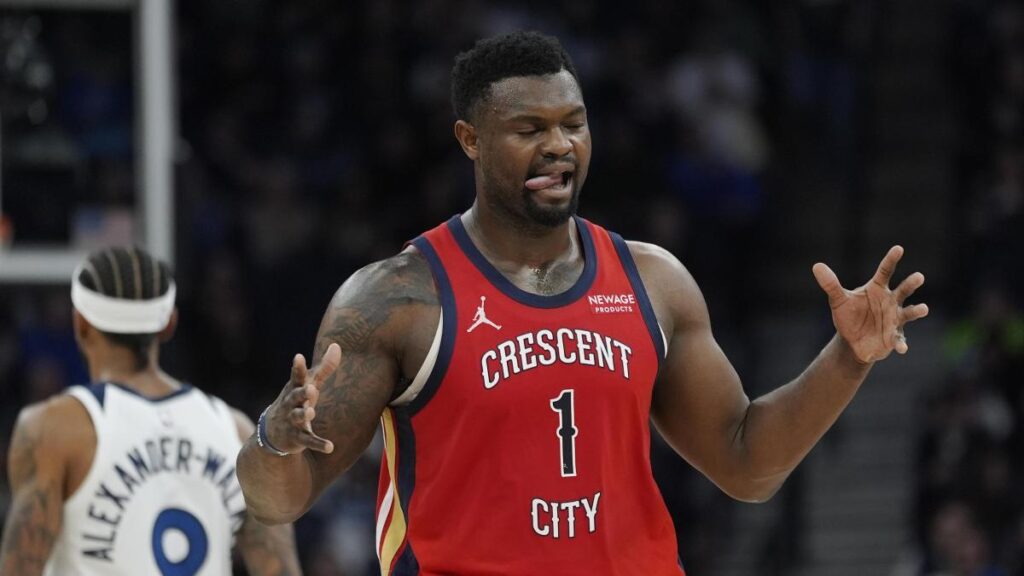 Zion Williamson, el 'pupas' de la NBA, se lesiona sin fecha clara de retorno