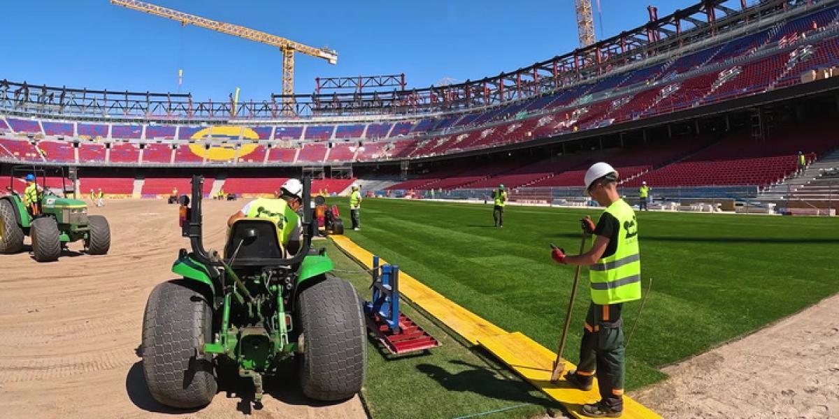 Un operario del Spotify Camp Nou diagnosticado con tuberculosis