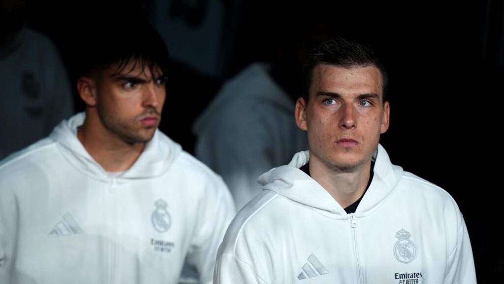 El Real Madrid ha dejado sólo a Andriy Lunin