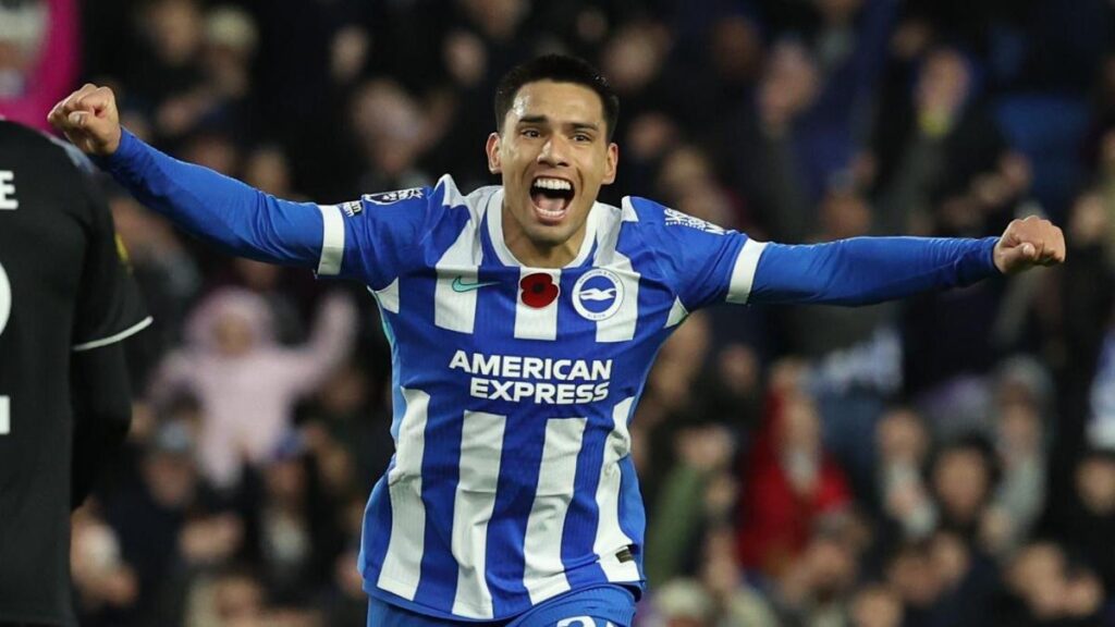Diego Gómez lidera el triunfo del Brighton
