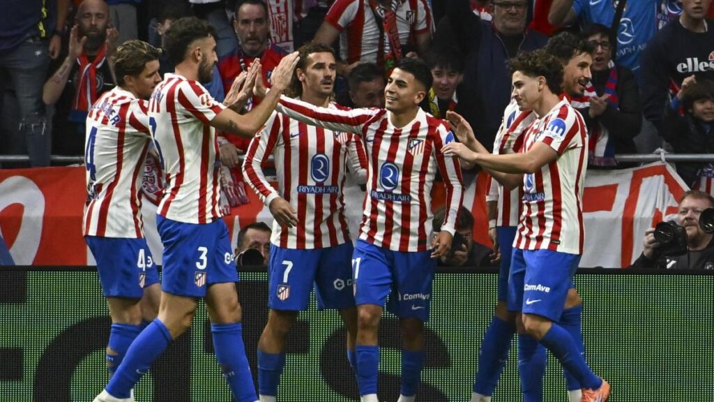 El 1x1 del Atlético de Madrid contra el Sevilla