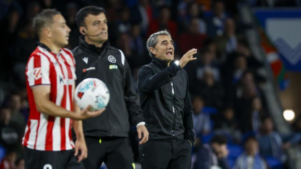Valverde y Aramburu tuvieron sus más y sus menos en la banda antes de la tangana