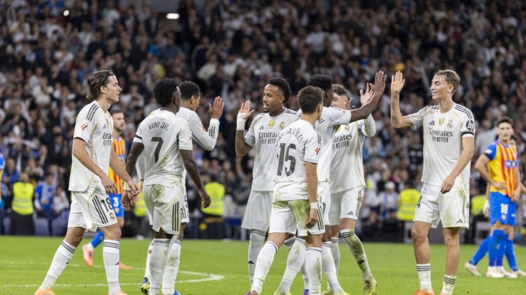 Real Madrid - Valencia, en directo: resultado y marcador | LaLiga EA Sports: fútbol en vivo hoy