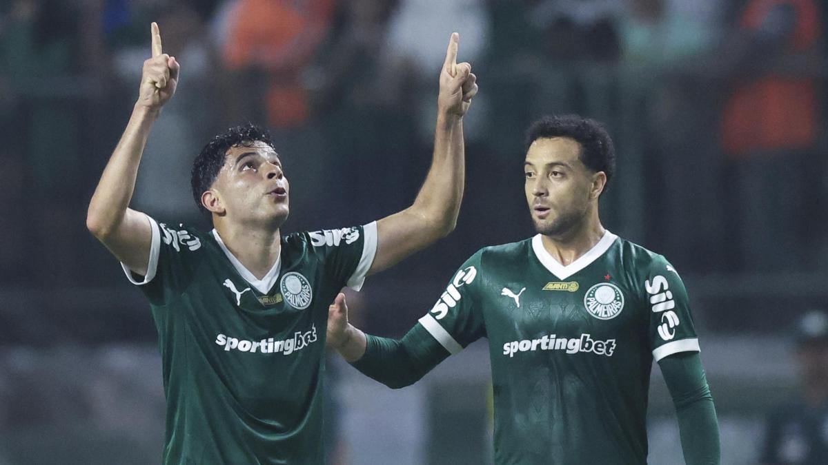 Esta vez no hubo Vitor Roque, pero Palmeiras recupera el liderato
