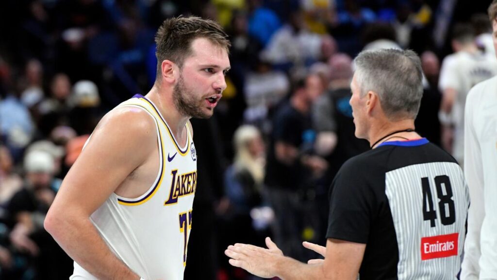 Doncic trae a los Lakers los vicios del Real Madrid: lloran por el arbitraje y el calendario