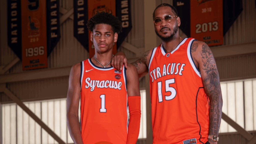 De tal palo, tal astilla: Kiyan, hijo de Carmelo Anthony, se estrena en la NCAA con buena nota