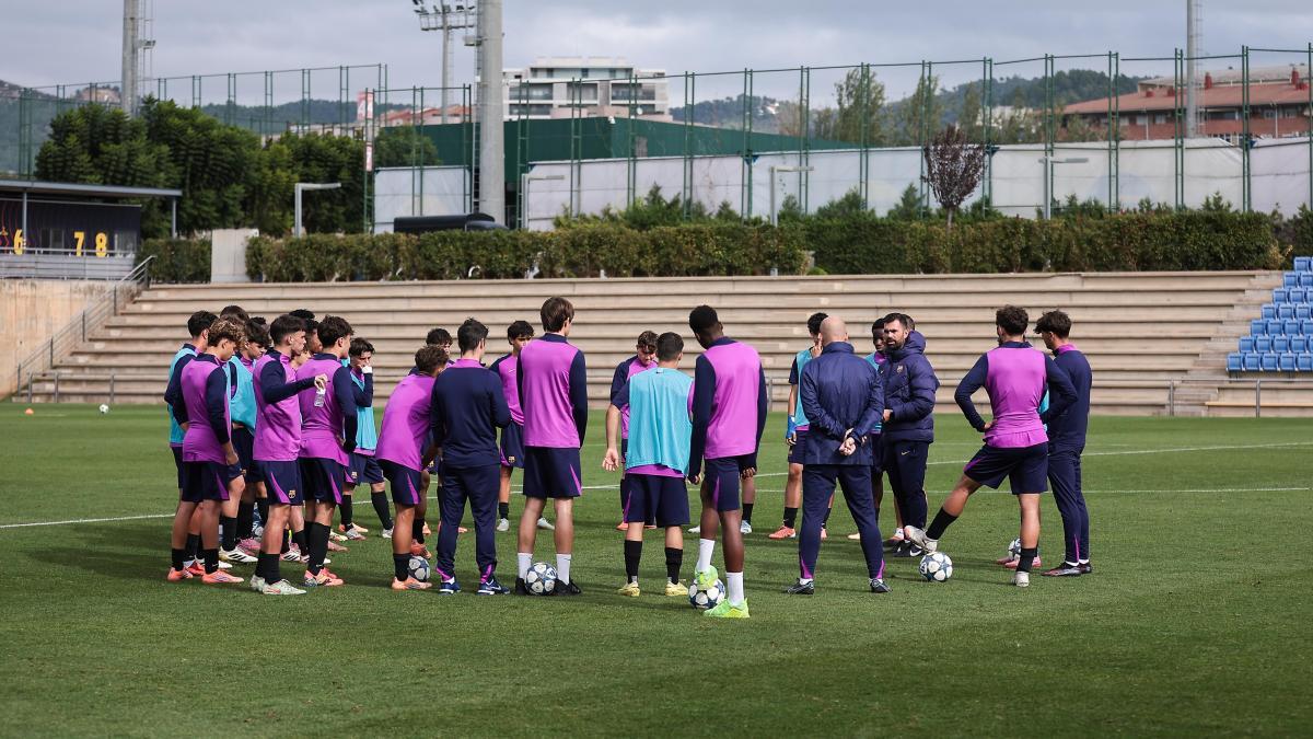 El juvenil azulgrana busca el pleno de triunfos en Brujas