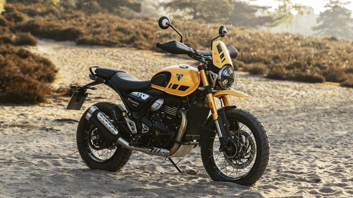 Llega la nueva Triumph Scrambler 400 XC