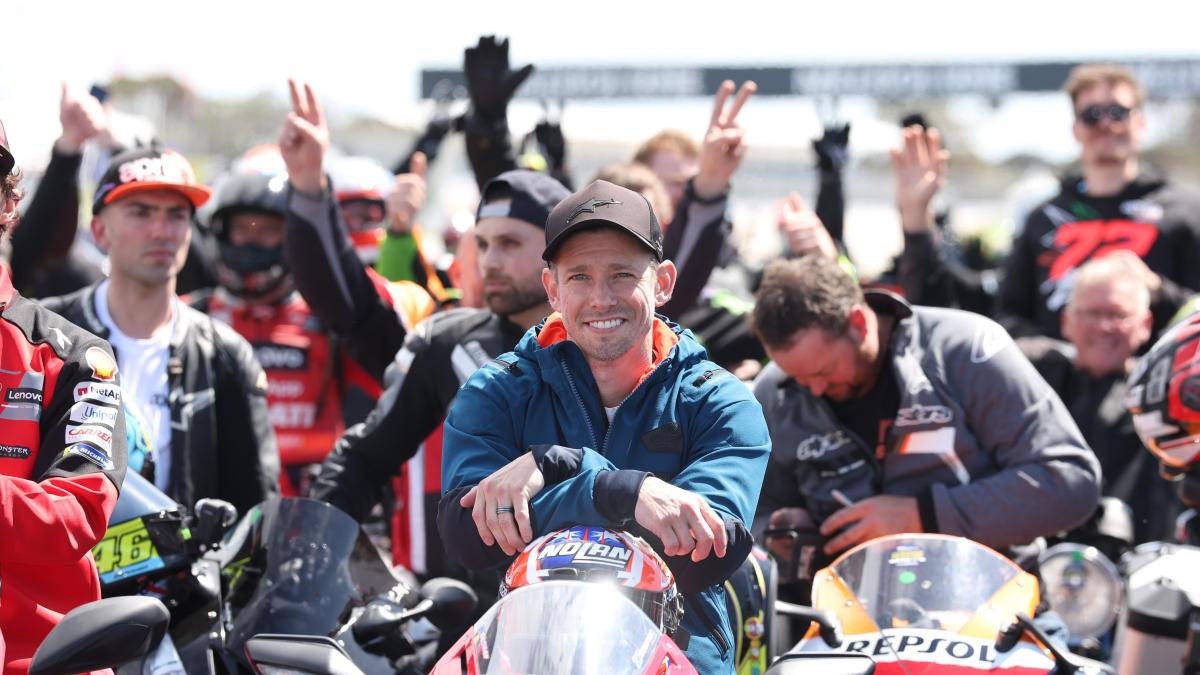 Casey Stoner, campeón del mundo de MotoGP: "En toda mi carrera solo hubo tres veces en las que empujé desde la primera vuelta hasta el final y tuve suerte de no caerme"