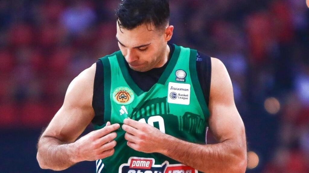 Kostas Sloukas renueva con Panathinaikos y seguirá como capitán hasta 2027
