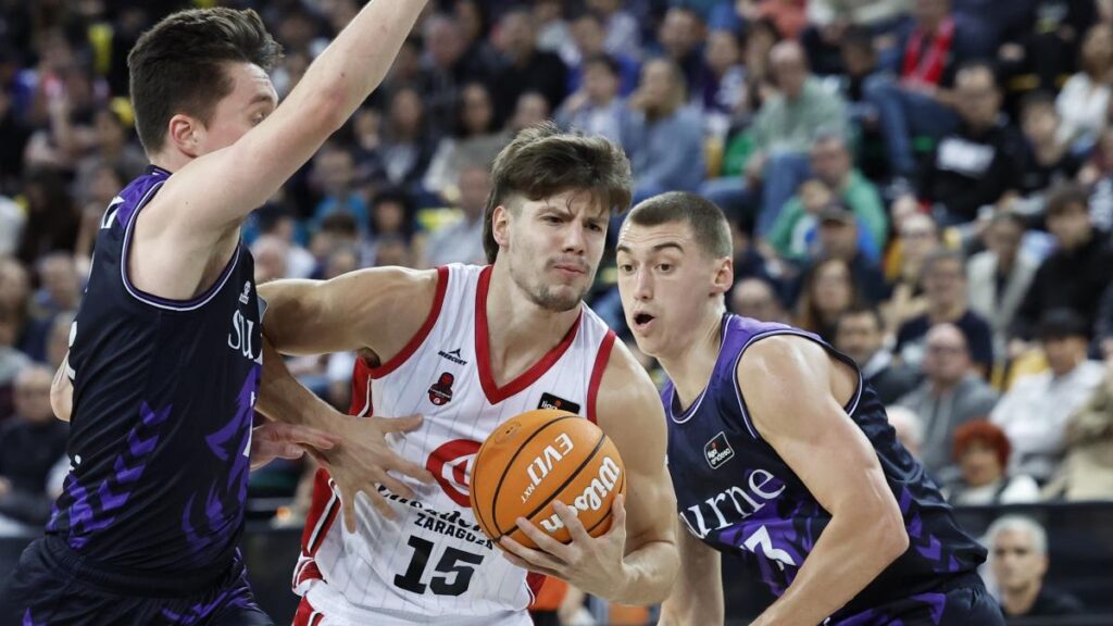 106-75: Pantzar, Hilliard y Jaworski lideran el recital del Surne Bilbao ante el Zaragoza