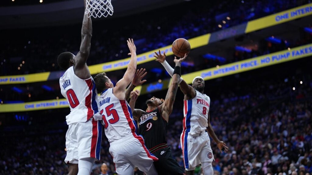 Detroit, líder y sexta victoria consecutiva en la NBA