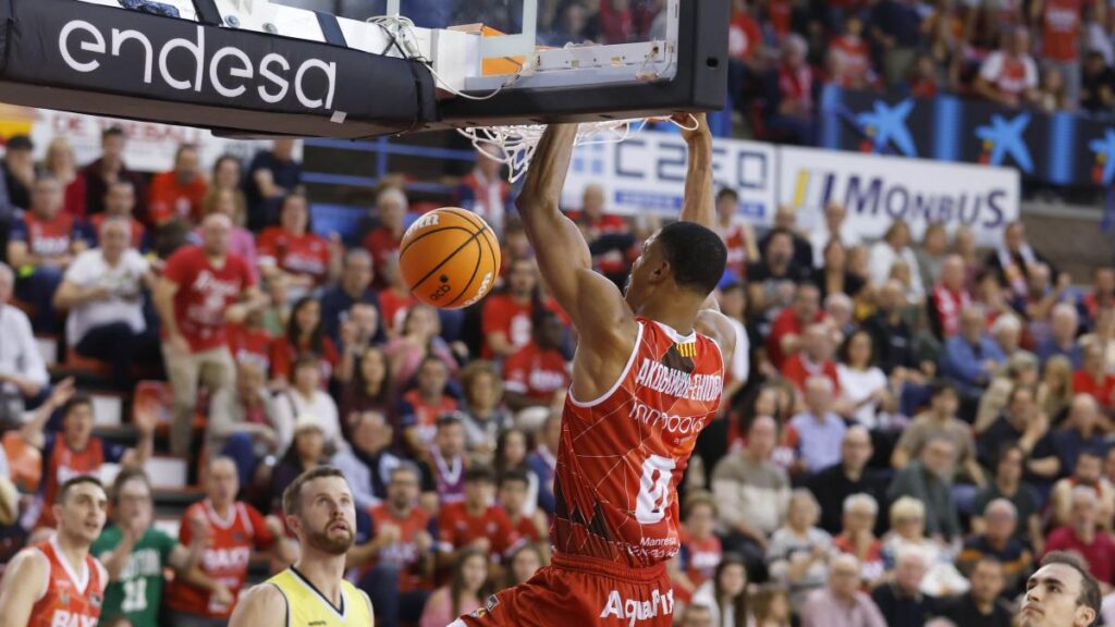 Kao Akobundu, amo y señor de los aros del Nou Congost, es el mejor de la Liga Endesa en este registro