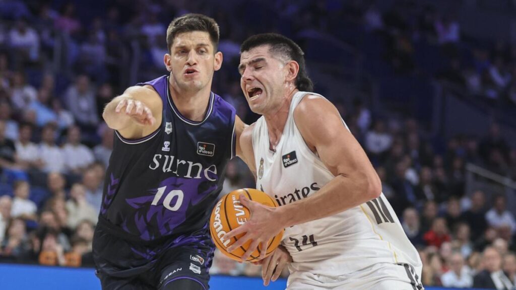 82-70: Susto y reacción del Real Madrid ante el Surne Bilbao