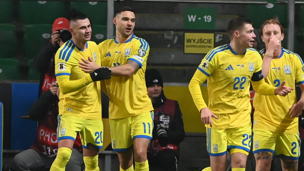 2-0: Tsygankov y Vanat se clasifican para la repesca con Ucrania