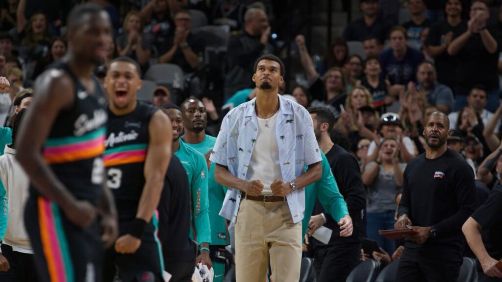 Ni la baja de Wembanyama puede con los Spurs