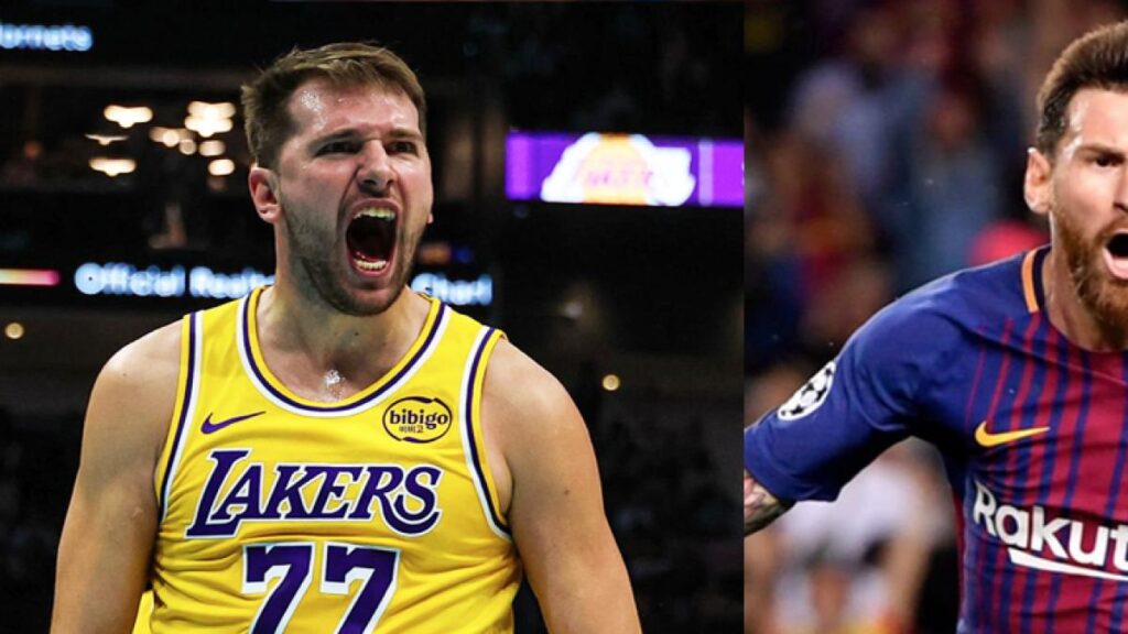 Doncic, a la altura de Messi: así se atrevió a imitar al ex del Barça para ganar