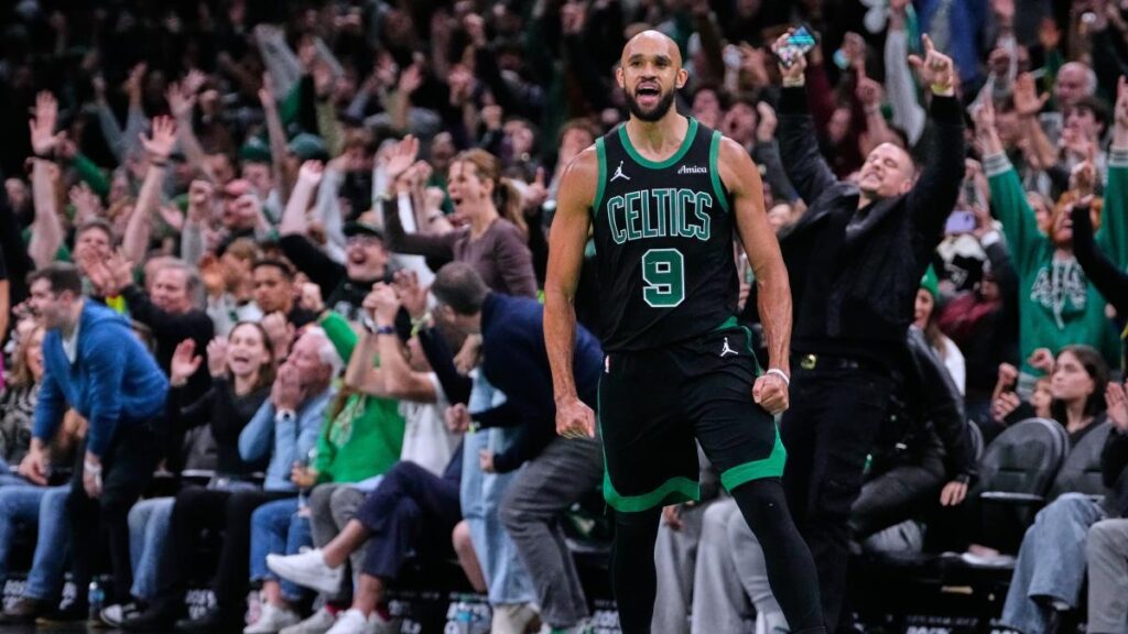 Derrick White bate un récord de triples de los Celtics... que no tenía ni Larry Bird