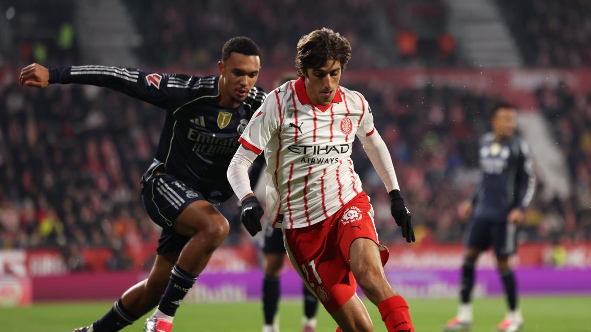 El Girona empata a 1 con el Real Madrid y pone al FC Barcelona líder