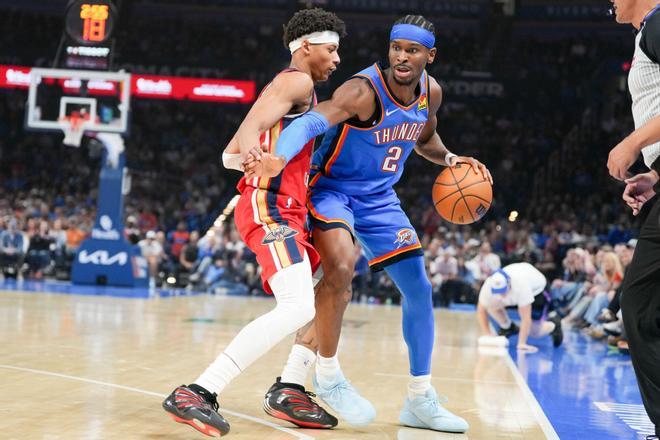 Los Thunder siguen a lo suyo: único equipo invicto en la NBA