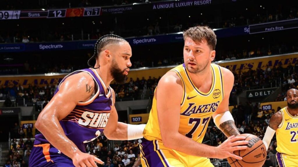 Doncic, sonrojado: el chico malo de la NBA le baja los humos