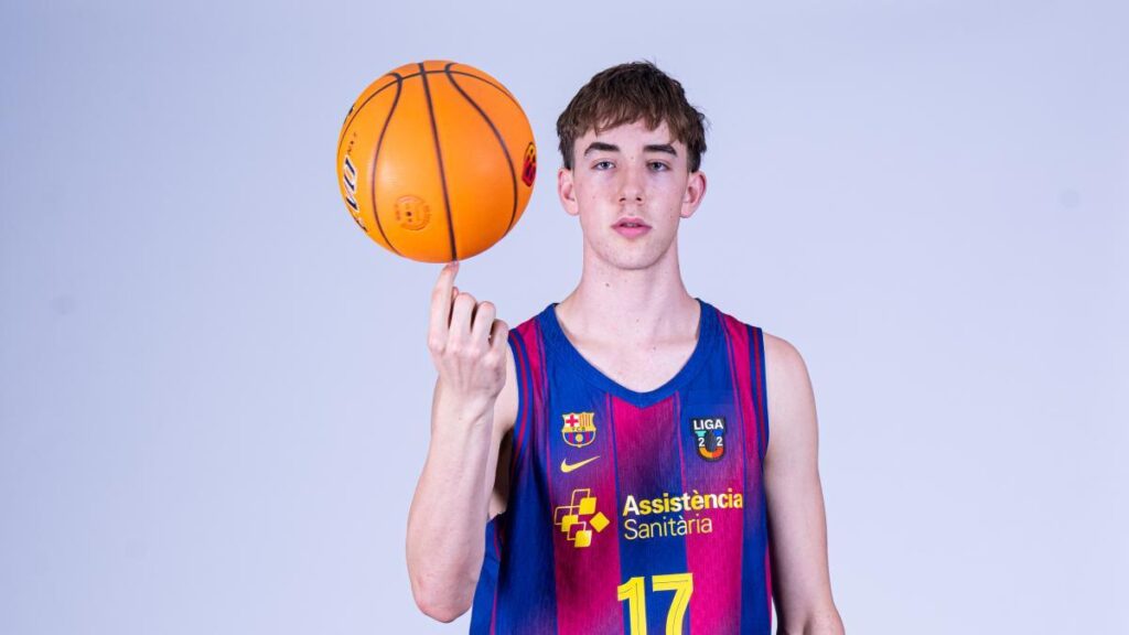 Jan Cerdán, el prodigio del Barça al que colocan en el ¡top 3! del draft de la NBA: "Tiene un potencial enorme"