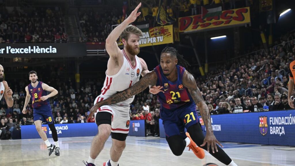 Barça - Olympiakos, en imágenes