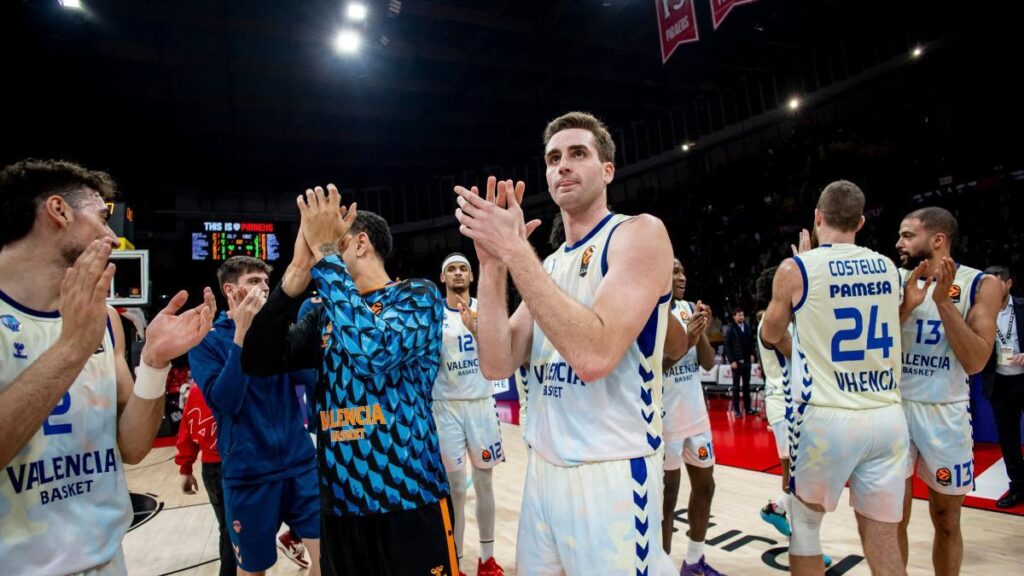 92-99: Valencia Basket asalta El Pireo con un espectacular último cuarto