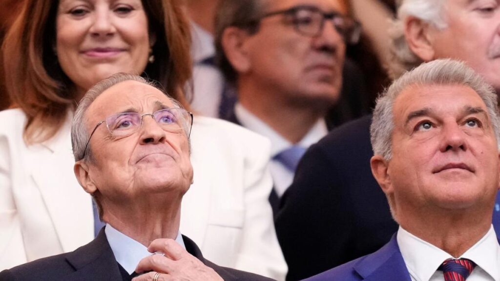 ¿Laporta o Florentino? Esta leyenda habla sobre un 'last dance' en Barça o Madrid