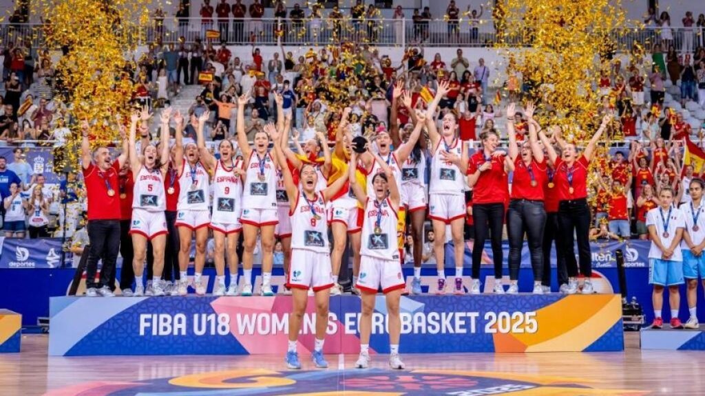 España termina el año segunda del ranking mundial FIBA Femenino de formación