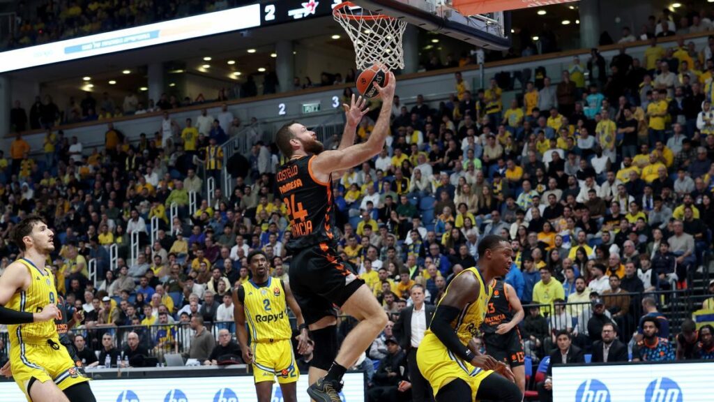 Maccabi Tel Aviv - Valencia Basket, en directo | Sigue el partido de la Euroliga, en vivo hoy