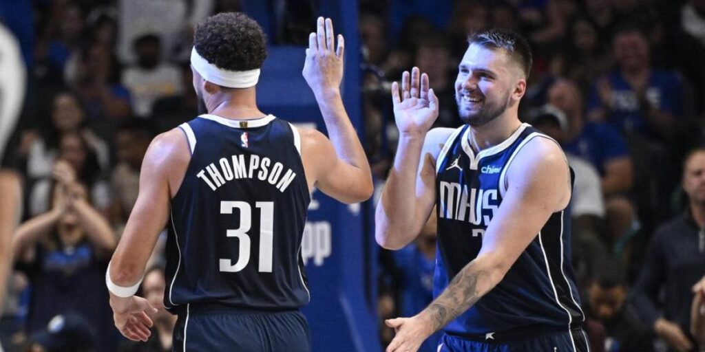 Klay Thompson se uniría a Doncic y LeBron en los Lakers... si 'corta' su contrato con los Mavs