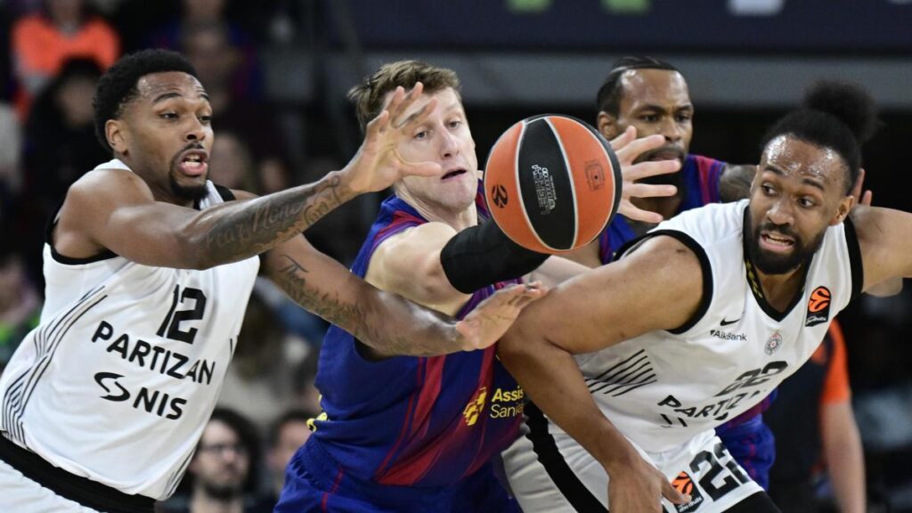 El Barça, con las mismas victorias que el líder: así queda la clasificación de la Euroliga