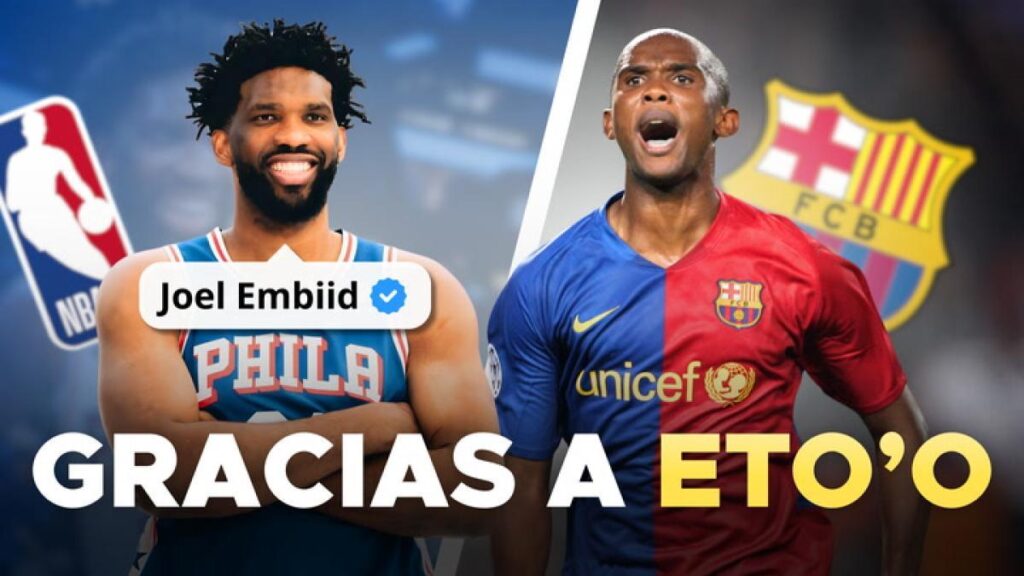 Joel Embiid, estrella NBA: "El baloncesto no era gran cosa para mí. No jugué hasta los 16 años. Eto'o era el modelo a seguir"