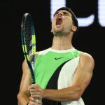 Destrucción de Alcaraz en el Open de Australia