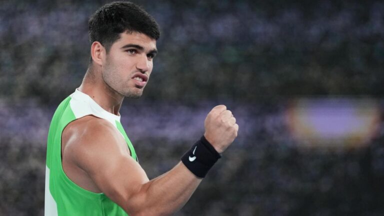 Carlos Alcaraz avisa tras ganar en el Open de Australia: "Tenemos las cosas claras"