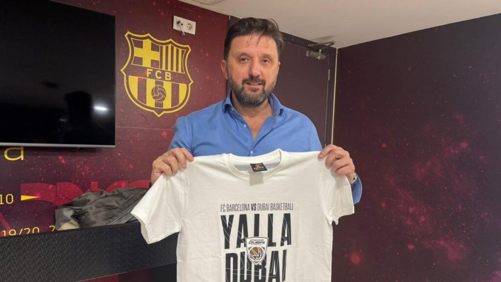 El Dubái prepara algo muy especial para el Palau: "Catalanes y culés nos animarán mañana"