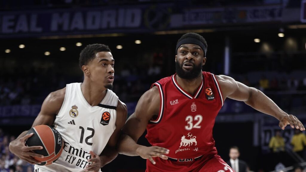 Horario, canal y dónde ver por TV el Real Madrid - AS Mónaco Basket de la Euroliga