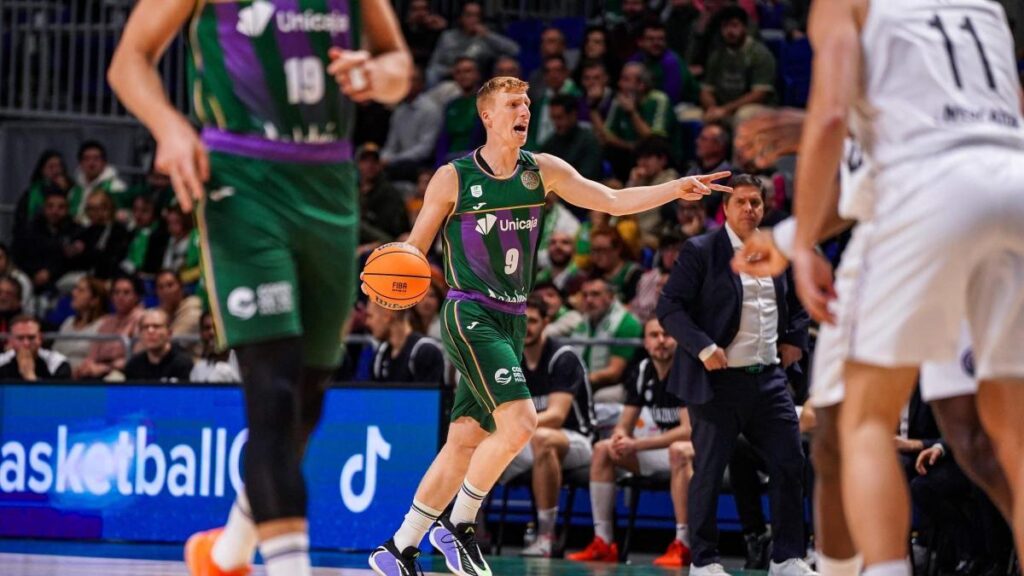90-85: El Unicaja resiste y vence con sufrimiento al Wurzburg alemán