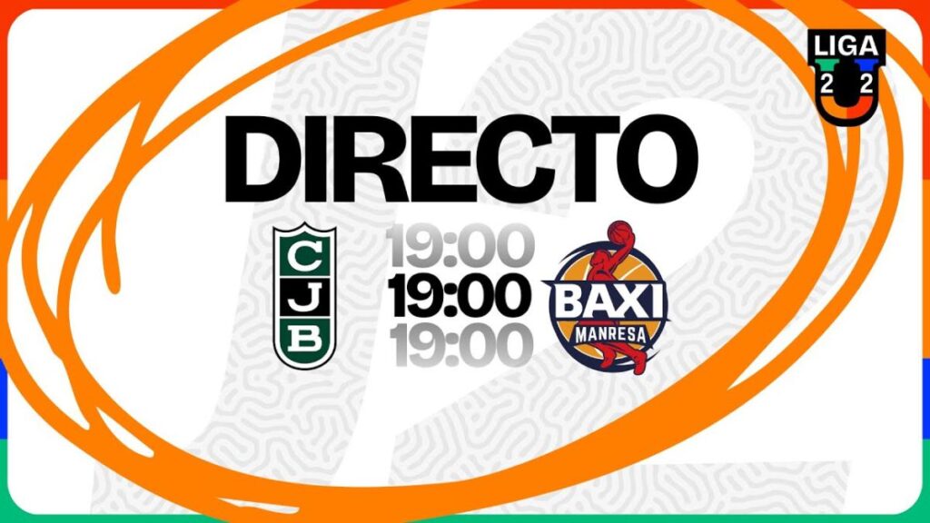 Joventut Badalona - BAXI Manresa, grupo A de la Liga U 2025-26, en streaming