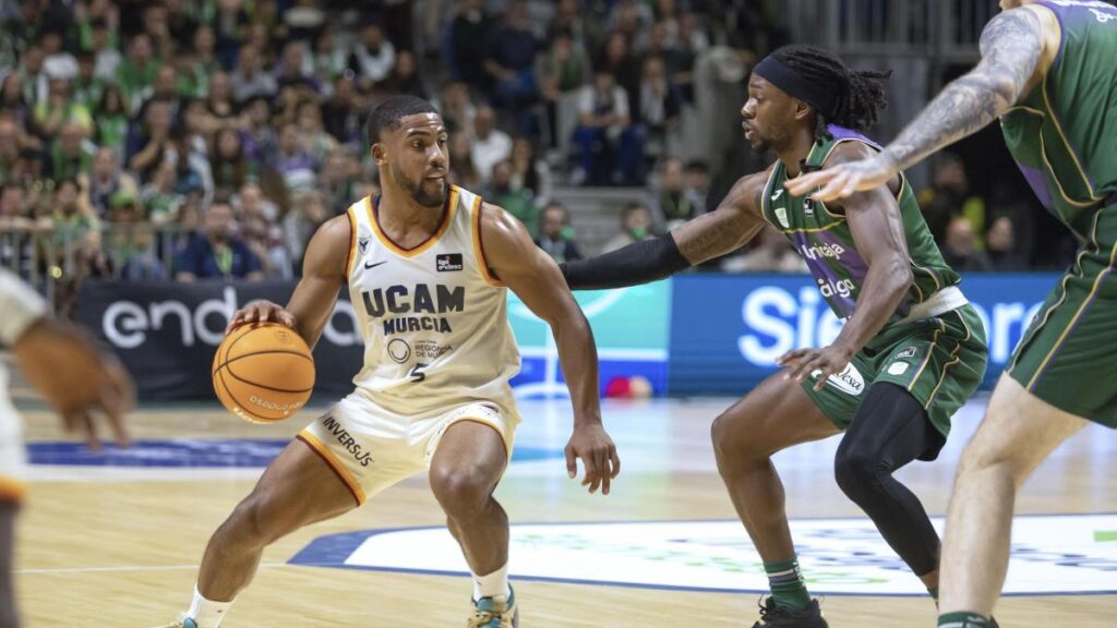 92-88: El Unicaja remonta y vence al UCAM en la prórroga